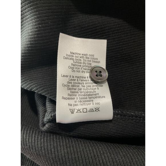 NWT Veronica Beard Black V-Neck Vest Top - Picture 6 of 6